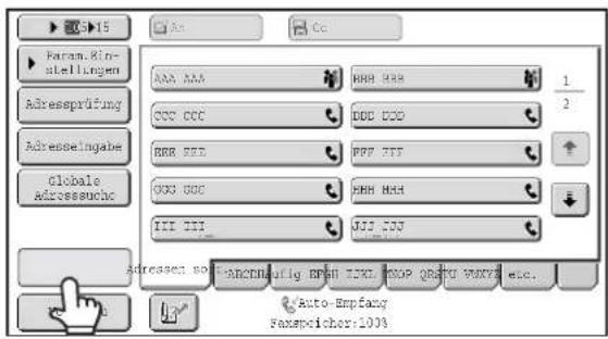 Param. Kin- stellungen Adressprüfung Adresselngabe Globale adressuche AAA AAA CCC CCC RRB RED CGG CCC IIC III 1 2 1 2 3 4 5 6 7 8 9 10 11 12 13 14 15 16 17 18 19 20 21 22 23 24 25 26 27 28 29 30 31 32 33 34 35 36 37 38 39 40 41 42 43 44 45 46 47 48 49 50 51 52 53 54 55 56 57 58 59 60 61 62 63 64 65 66 67 68 69 70 71 72 73 74 75 76 77 78 79 80 81 82 83 84 85 86 87 88 89 90 91 92 93 94 95 96 97 98 99 100