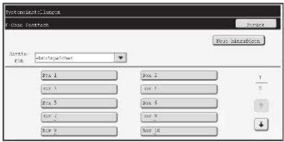Systeminetel-lunch F-Case FeedTech Options Wntle- Box 1 Box 2 Box 3 Box 4 Box 5 Box 6 Box 7 Box 8 Box 9 Box 10 Knot hinaufloren 1 2 ↑ ↓