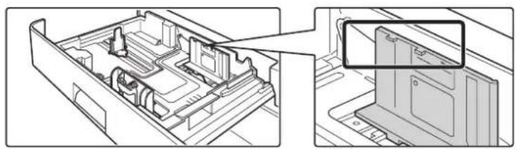 SHARP MX-C382SC - Ziehen Sie das Papierfach heraus. - 4