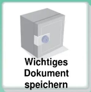 Wichtiges Dokument speichern
