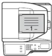 SHARP MX-M264N - Legen Sie das Original ein. - 5