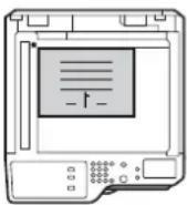 SHARP MX-M264N - Legen Sie das Original ein. - 6