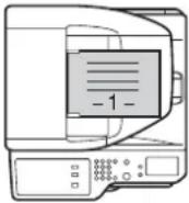 SHARP MX-M264N - Legen Sie das Original ein. - 5
