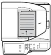 SHARP MX-M264N - Legen Sie das Original ein. - 2