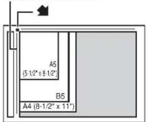 SHARP MX-M264N - Legen Sie das Original ein. - 1