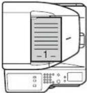 SHARP MX-M314N - Legen Sie das Original ein. - 2