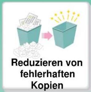 Reduzieren von fehlerhaften Kopien