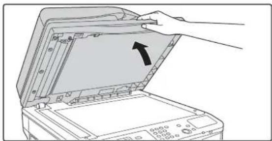 SHARP MX-M354N - EINLEGEN DES ORIGINALS AUF DEM VORLAGENGLAS - 1