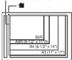 SHARP MX-M354N - Legen Sie das Original ein. - 2