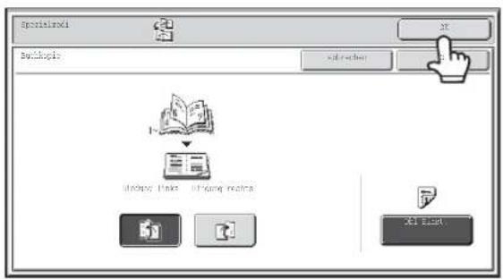 SHARP MX-M354N - Wählen Sie Einstellungen für das Deckblatt. - 4