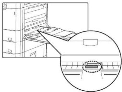 SHARP MX-M354N - REINIGUNG DER MANUELLEN EINZUGSROLLE - 1