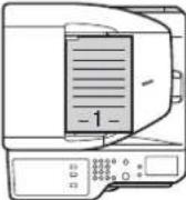 SHARP MX-M354N - Legen Sie das Original ein. - 2