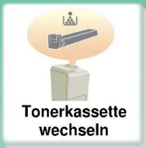 Tonerkassette wechseln