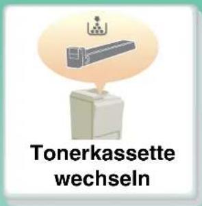 Tonerkassette wechseln