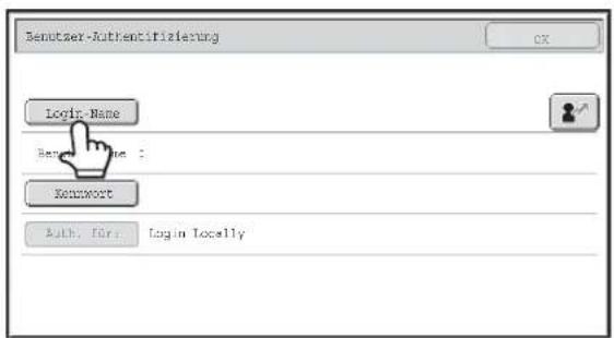 Benutzer-Authentifizierung Login Name Rename Name : Keuppert Auth. For: Login Locally