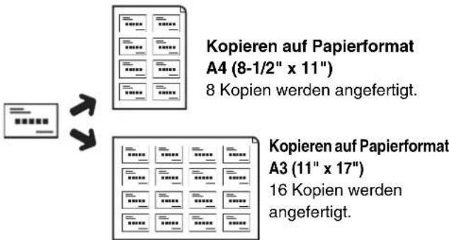 SHARP MX-M364N - WIEDERHOLEN VON FOTOS AUF EINER KOPIE (Foto-Wiederholung) - 2
