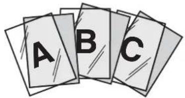 A B C