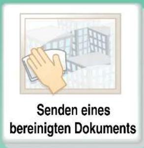 Senden eines bereinigten Dokuments