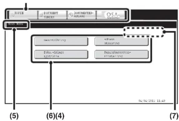 SHARP MX-M364N - STARTSEITE - 2