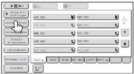 Param.Kin- Skeillungen Address Afdung Address Name Globals Adressanche Unteradresse Adressen sort. Vorschau ANA AAA 800 933 1 2 800 CCC 000 ENS 888 BSS FYY FFF 833 BGG 000 HFI 111 111_ Jio Joo Furlig ABCD BTCH TWL MNC CRTT TWXY el.