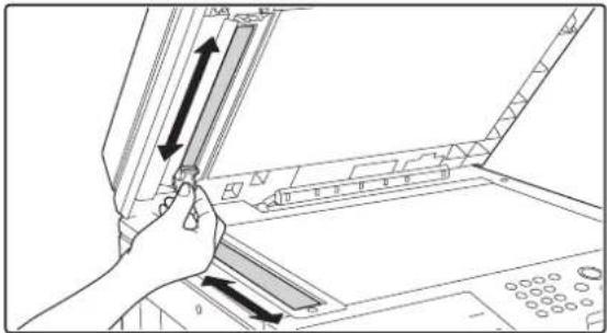 SHARP MX-M364N - Beispiel für ein schmutziges Druckbild - 4