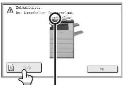 Zufuurfeloher De: Ausschalten Densverlust Info OK