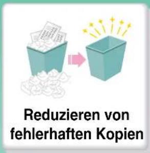 Reduzieren von fehlerhaften Kopien