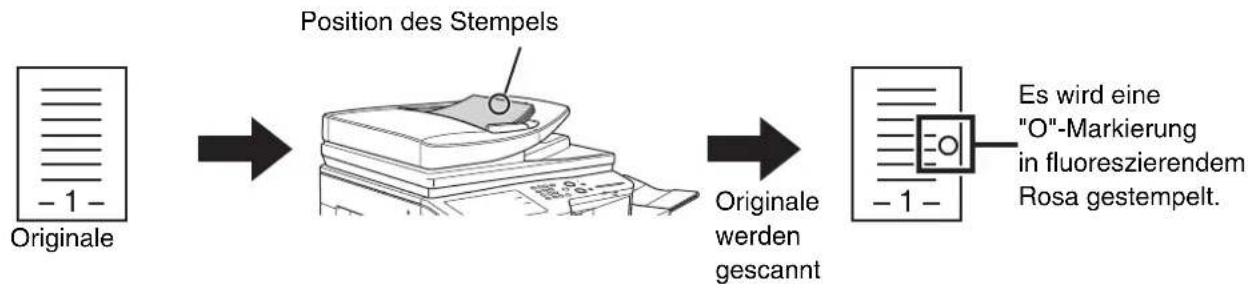 SHARP MX-M464N - STEMPELN GESCANNTER ORIGINALE (Prüfstempel) - 1