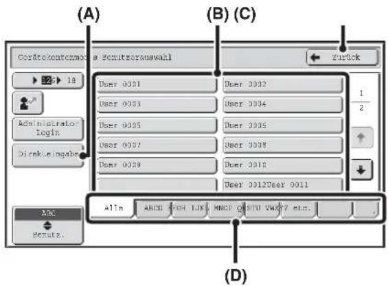 (A) Gordfokontformonee Benutzorsewahl Zurück 18 Administrator- Login Diraklingabe (D) User 0021 User 0033 User 0035 User 0037 User 0039 User 0041 User 0042 User 0043 User 0044 User 0045 User 0046 User 0047 User 0048 User 0049 User 0050 User 0051 User 0052 User 0053 User 0054 User 0055 User 0056 User 0057 User 0058 User 0059 User 0060 User 0061 User 0062 User 0063 User 0064 User 0065 User 0066 User 0067 User 0068 User 0069 User 0070 User 0071 User 0072 User 0073 User 0074 User 0075 User 0076 User 0077 User 0078 User 0079 User 0080 Auto Reverse.