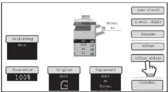 Belichtung Auto Zoomaktor 100% Original Auto Papierwahl Auto A4 Normal A4 2. A4 2. A4 2. A3 Spmzialrodi 2-ecit, Kopio Ausgabe Ablagn Offene Ablage Vorschau