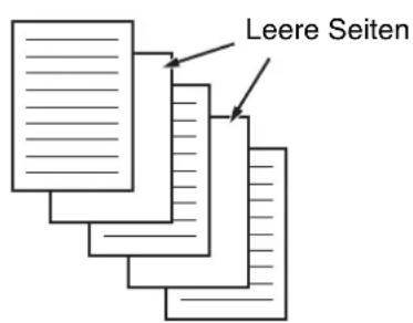 Leere Seiten