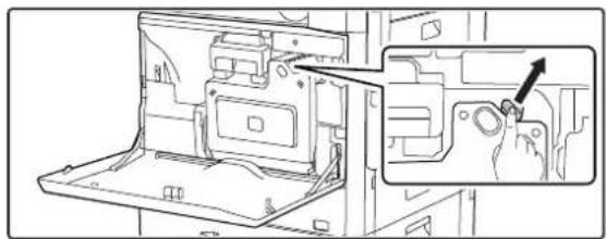 SHARP MX-M464N - AUSTAUSCH DES TONERSAMMELBEHÄLTERS - 2
