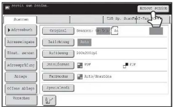 Send in sum. Senden. Exneur action Scanmen USB Sp. ScanPad1-Fax Fc Adrosbuch Original Scanx: Sendent A4 Addressung Auto Autlsung 200x200xyl DataFormat PDF PDF FazModus Auto/Grautoke Spezialmodi Vorschau