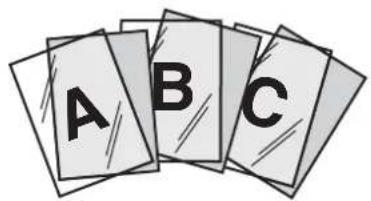 A B C