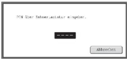PTN über Sehnerlastatur Eingeber. ---- Abbrevien