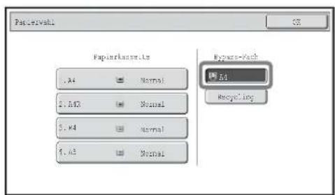 PaperKassette PapierKassette.Lm .44 Normal 2.43 Normal 3.44 Normal 4.43 Normal Bypass-Vash Add Recycling