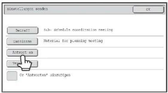 binetallungser senden CX Betreff Sub: Schedule coordination meeting Datcirano Material for planning meeting Antwort an Tertifik Cc "Antworten" einzurügen