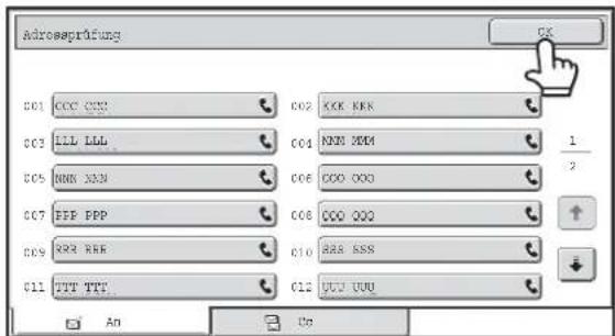 Adrosprüfung OK CO1 CCC CXX CO2 XCK KRR CO3 LLL LLL CO4 REN XDR 1 CO5 NNK XAN CO6 GOO OOO 2 CO7 FPP PPP CO8 GOO OOO CO9 RR RRR G10 RRR KSS CO11 TIT TIT G12 UUU UUU An Us