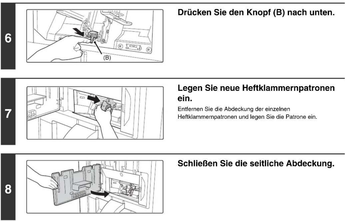 SHARP MX-M464N - Sattelheftung - 6