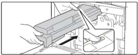 SHARP MX-M464N - Ziehen Sie die Tonerpatrone in Ihre Richtung. - 3