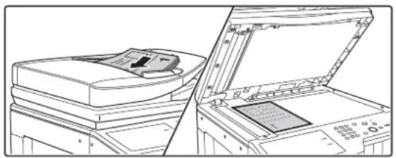 SHARP MX-M464N - DATEIEN SPEICHERN MIT "Offene Ablage" - 1