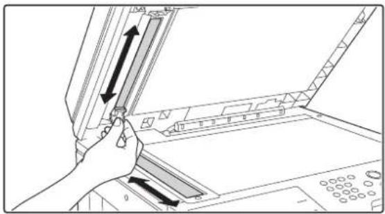 SHARP MX-M464N - Beispiel für ein schmutziges Druckbild - 4