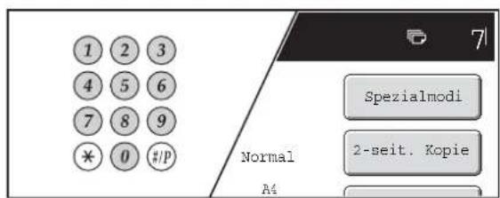 1 2 3 4 5 6 7 8 9 * 0 #/p Normal A4 Spezialmodi 2-seit. Kopie 7