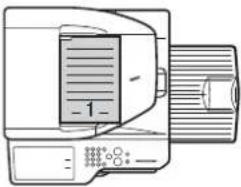 SHARP MX-M464N - Legen Sie das Original ein. - 2