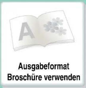 Ausgabeformat Broschüre verwenden