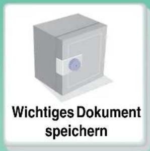 Wichtiges Dokument speichern