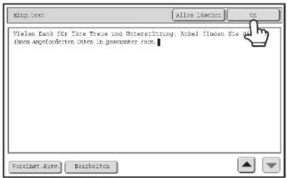 King.text alle löschen OK Vielen Dank für Ihre Treue und Unterstützung. Anbei finden Sie die von Ihnen angeforderten Daten in gewünschter Form. Voreinst. Bearbeiten