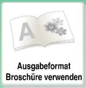 Ausgabeformat Broschüre verwenden
