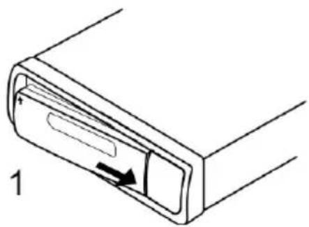 MEDION LIFE P62002 (MD 81890) - Bedienteil einsetzen - 1