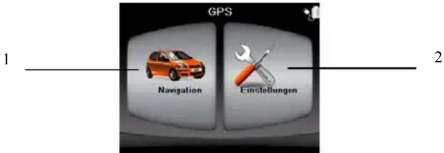 GPS Navigation Einstellungen 1 2